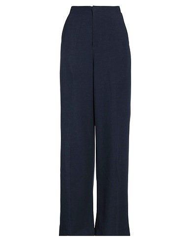 RE_HASH Hosen Marineblau 65% Viskose, 35% Leinen