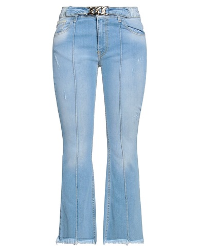 CRISTINAEFFE Bootcut Jeans Blue 98% Cotton, 2% Elastane