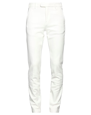 ELEVENTY Casual pants Ivory 93% Cotton, 7% Elastane
