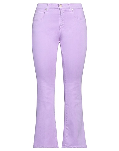 TWENTY EASY by KAOS Bootcut Jeans Lilac 63% Lyocell, 30% Cotton, 5% Polyester, 2% Elastane