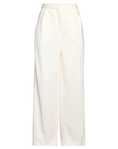 PALM ANGELS Pantalone Avorio 100% Poliestere, Polietilene