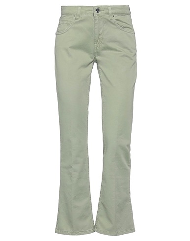 RE_HASH Pantaloni jeans Verde salvia 98% Cotone, 2% Elastan