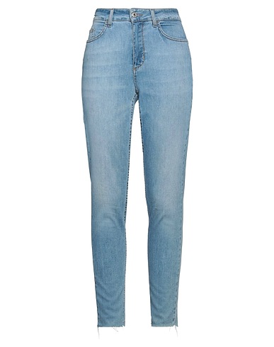LIU •JO Denim trousers Blue 92% Cotton, 6% Elastomultiester, 2% Elastane