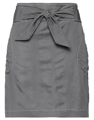 VIVIENNE WESTWOOD Mini skirt Lead 70% Lyocell, 30% Linen