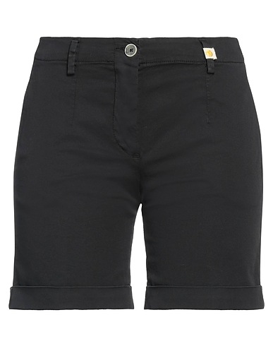 TELERIA ZED Shorts & Bermuda Black 97% Cotton, 3% Elastane