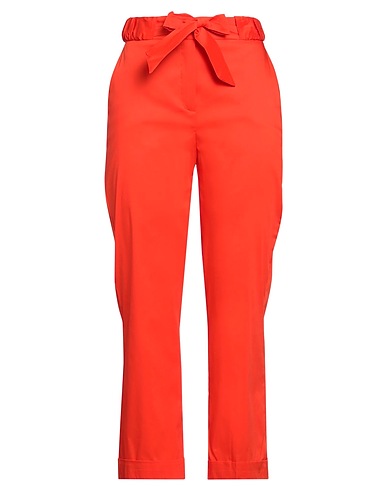 ANNARITA N Casual pants Orange 97% Polyester, 3% Elastane