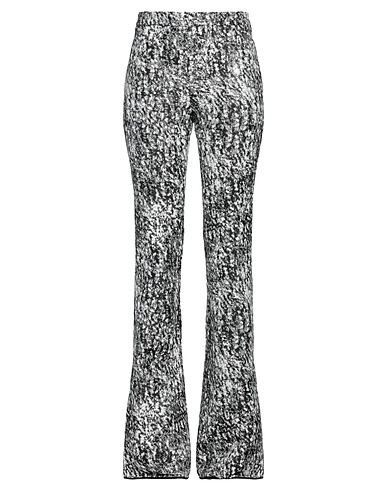 GIAMBATTISTA VALLI Casual trouser Black 43% Polyester, 29% Cotton, 20% Acrylic, 8% Silk, Acetate