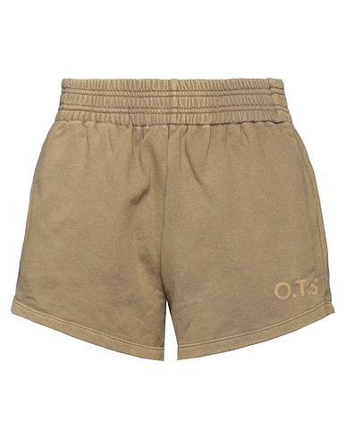 ONE TEASPOON Pantalone felpa Verde militare 100% Cotone