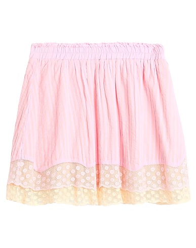 LOVESHACKFANCY Mini skirt Light pink 100% Cotton