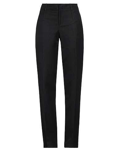 RICHMOND X Casual pants Black 53% Viscose, 47% Linen