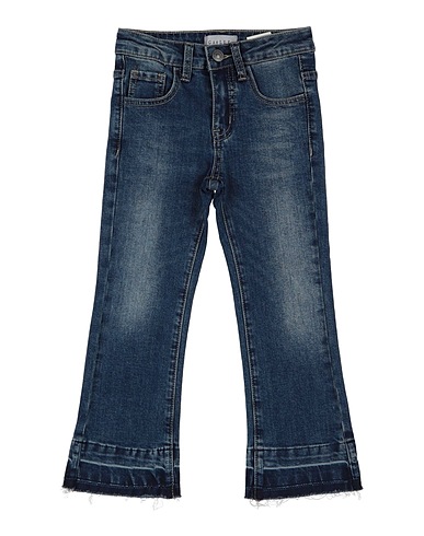 GAëLLE Paris Denim trousers Blue 98% Cotton, 2% Elastane