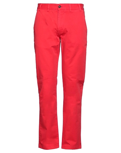 BARBOUR Chinos Rot 100% Baumwolle