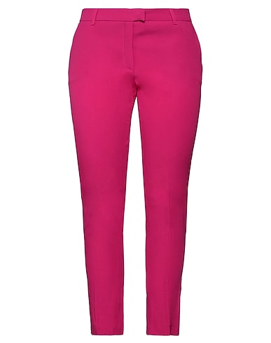 PAUL & JOE Casual trouser Fuchsia 71% Acetate, 29% Viscose