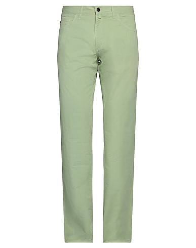 BARBOUR 5-pocket Light green 100% Cotton