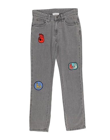 STELLA McCARTNEY KIDS Denim trousers Grey 100% Cotton