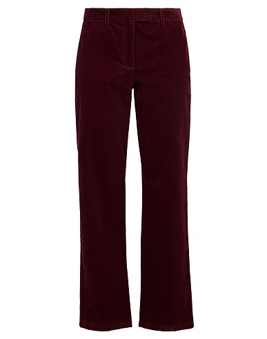 A.P.C. Casual trouser Burgundy 100% Cotton