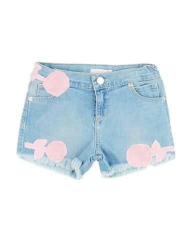 MISS GRANT Denim shorts Blue 98% Cotton, 2% Elastane