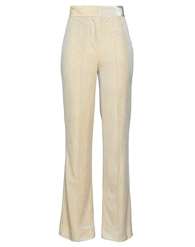 ALICE McCALL Casual trouser Gold 93% Polyester, 7% Elastane