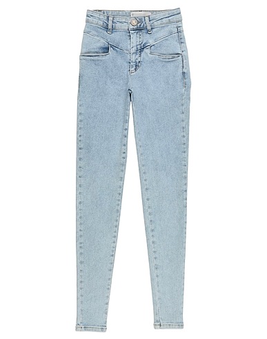 ONE TEASPOON Denim pants 68% Cotton, 25% Recycled cotton, 5% Recycled polyester, 2% Elastane
