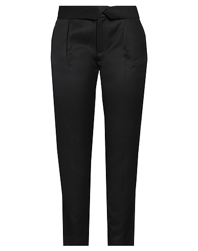PAUL & JOE Casual trouser Black 55% Viscose, 26% Ramie, 19% Cotton