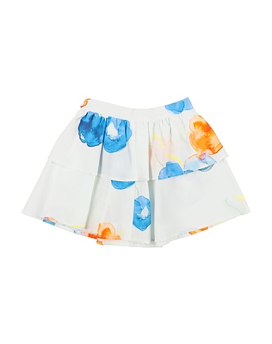 MSGM Skirt White 100% Cotton