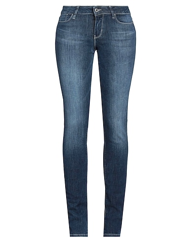 GUESS Denim trousers Blue 81% Cotton, 17% Polyester, 2% Elastane