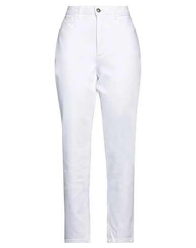 GUESS Pantaloni jeans Bianco 98% Cotone organico, 2% Elastan