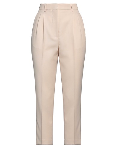 LANVIN Casual pants Beige 100% Virgin Wool