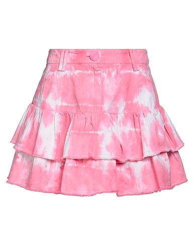 LOVESHACKFANCY Mini skirt Pink 100% Cotton