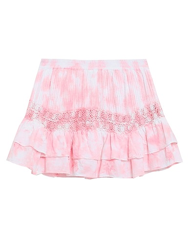 LOVESHACKFANCY Mini skirt Light pink 100% Cotton