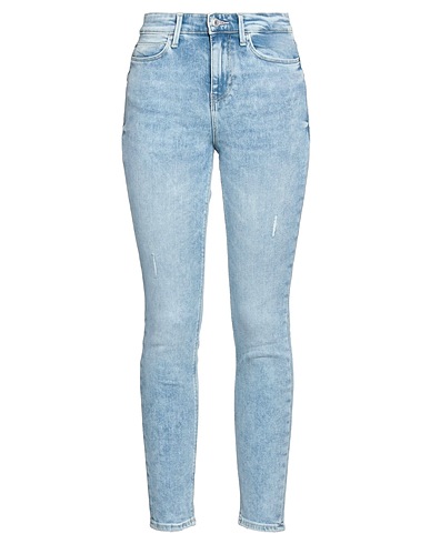 GUESS Denim trousers Blue 83% Cotton, 12% Modal, 4% Elastomultiester, 1% Elastane