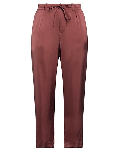 SANTONI EDITED by MARCO ZANINI Casual trouser Antique rose 61% Triacetate, 39% Cupro
