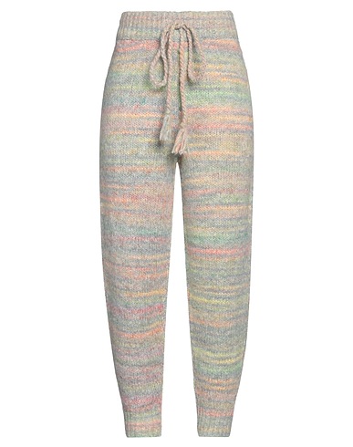 LOVESHACKFANCY Casual trouser Beige 65% Acrylic, 21% Wool, 14% Polyamide