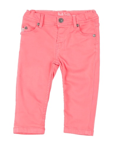 PAUL SMITH Casual trouser Coral 97% Cotton, 3% Elastane