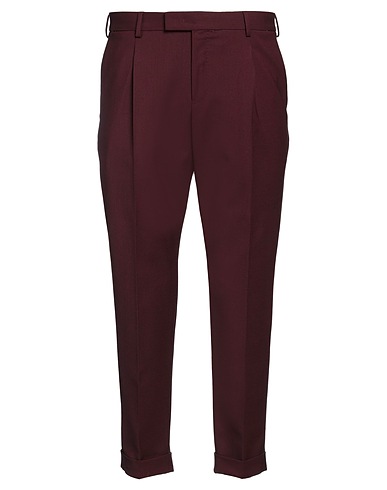 PT Torino Pantalone Bordeaux 95% Lana Vergine, 5% Elastan