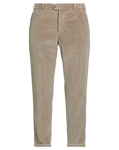 PT Torino Casual trouser Ivory 75% Cotton, 24% Lyocell, 1% Elastane