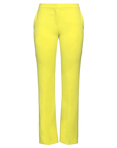 MOSCHINO Pantalone COUTURE Verde lime 89% Poliestere, 11% Poliuretano