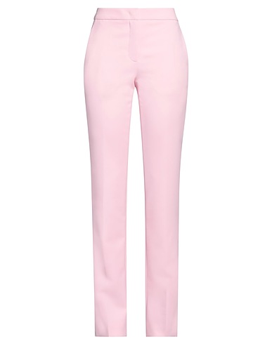 MOSCHINO Casual trouser COUTURE Pink 89% Polyester, 11% Polyurethane