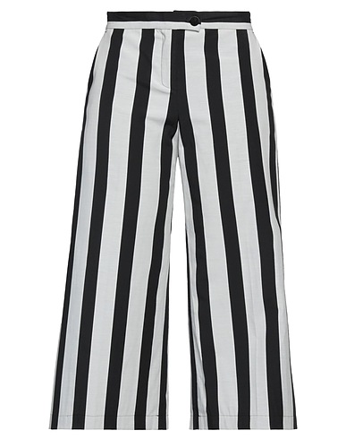 PINKO Casual trouser White 53% Cotton, 44% Polyester, 2% Elastane, 1% Silk