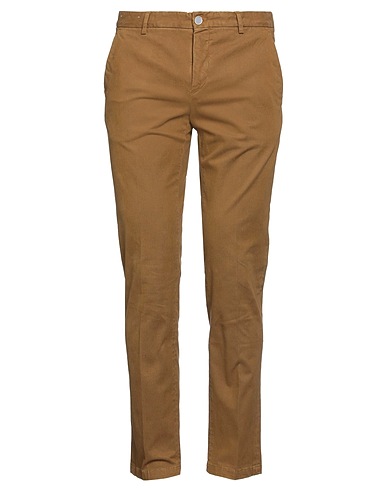 PT Torino Casual trouser Camel 98% Cotton, 2% Elastane
