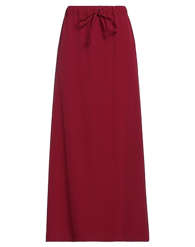 BELLWOOD Maxi Skirts Burgundy 96% Polyester, 4% Elastane