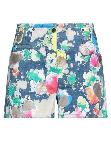 MOSCHINO Denim shorts Blue 100% Cotton