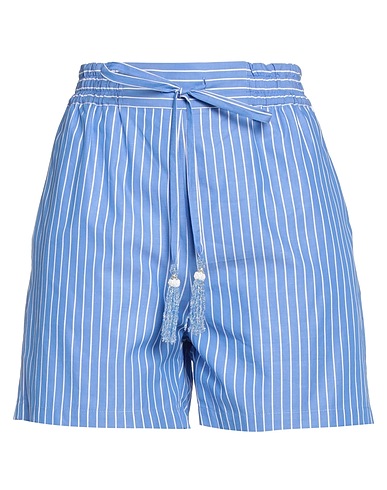 CHRISTIAN PELLIZZARI Shorts & Bermuda Azure 100% Cotton