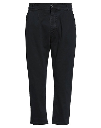 NOVEMB3R Casual trouser Black 97% Cotton, 3% Elastane