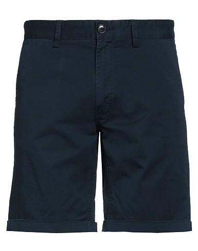 SUN 68 Shorts & Bermuda Navy blue 97% Cotton, 3% Elastane