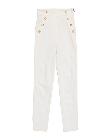 GUESS ジーンズ ホワイト コットン 92% / エラストマルチエステル 6% / ポリウレタン 2%