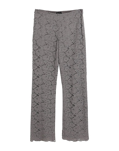 CHARLOTT Casual pants Grey 100% Polyester