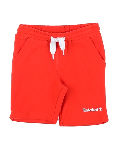 TIMBERLAND Shorts & Bermuda Tomato red 78% Cotton, 22% Polyester