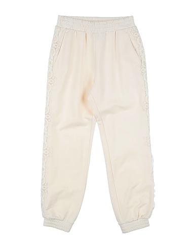 ERMANNO SCERVINO JUNIOR Casual pants Ivory 94% Cotton, 6% Elastane, Polyester, Polyacrylic, Wool