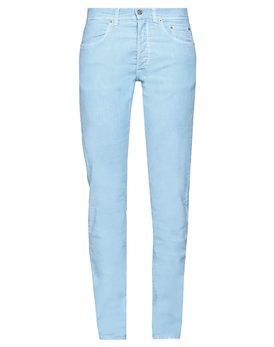 SIVIGLIA Casual trouser Light blue 72% Cotton, 28% Linen